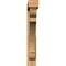 Ekena Millwork Olympic Block Rough Sawn Bracket w/ Offset Brace, Western Red Cedar, 6"W x 36"D x 40"H BKT0604X36X40OLY05RWR - alternate 4